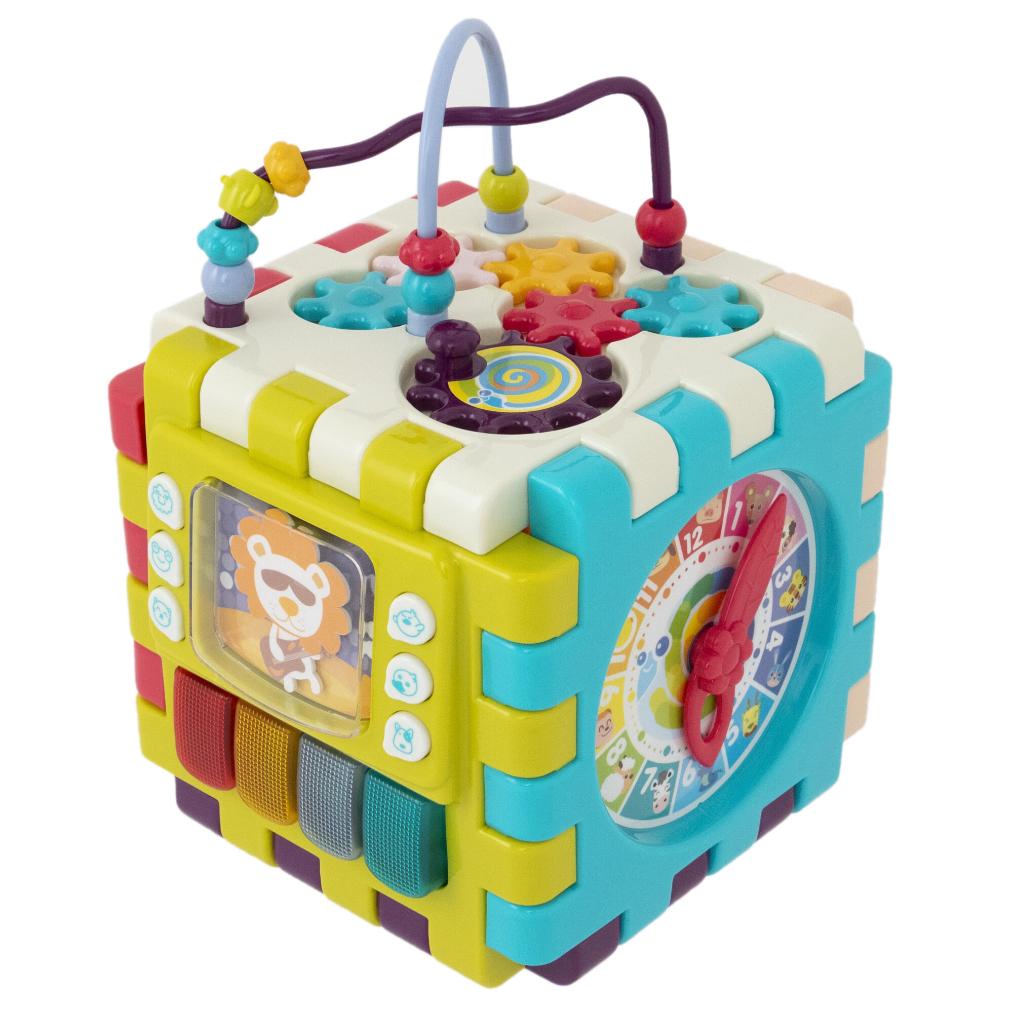 Jucarie interactiva Mappy Cubul cu activitati si ceas
