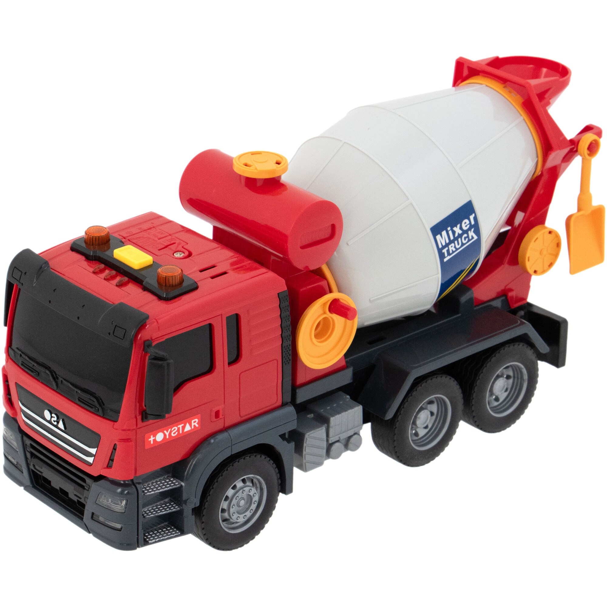 Basculanta Mappy Mixer cu functii, lumini si sunete, scara 1:14, rosu