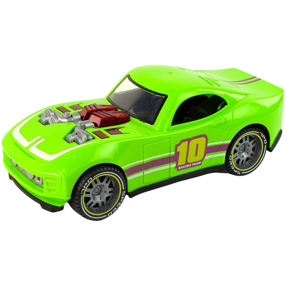 Masinuta Mappy City Supercar, cu lumini si sunete, scara 1:14