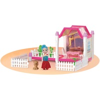 Casuta pentru papusi, Mappy Luxury Mini villa, 1 camera, roz