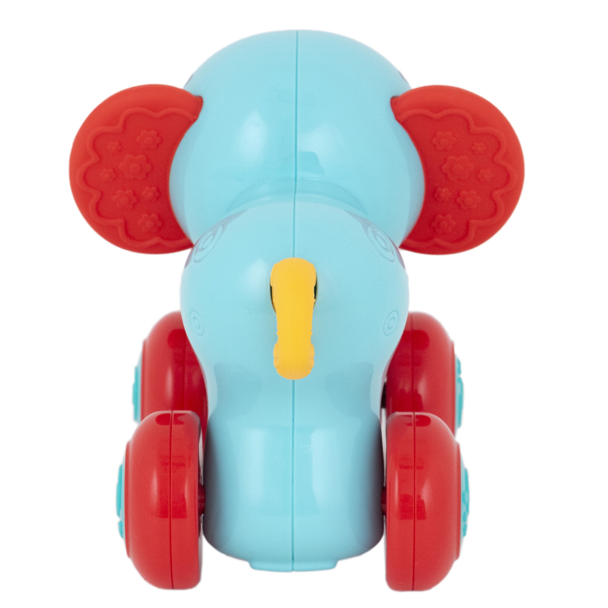 Jucarie pentru dentitie, cu roti, multifunctionala, Mappy Elefant