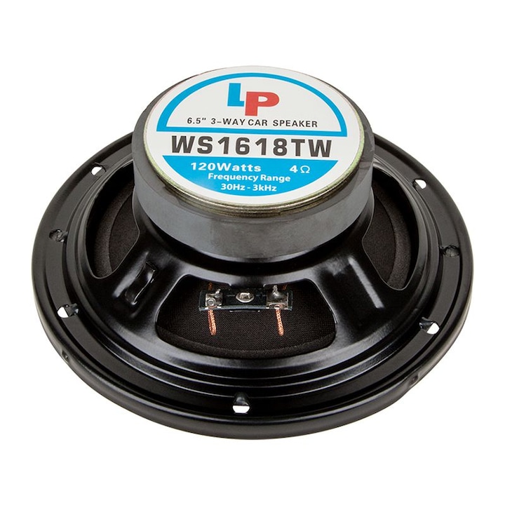 Dibeisi autós hangszóró, 6,5" (16 cm), 3 lóerő, 120 watt