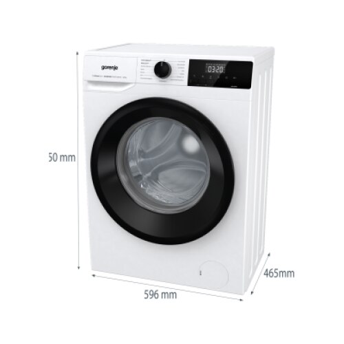 Masina De Spalat Rufe Frontala Gorenje WNHEI74SAPS/DE, Clasa A, 7 Kg, 1400 Rpm, Alb