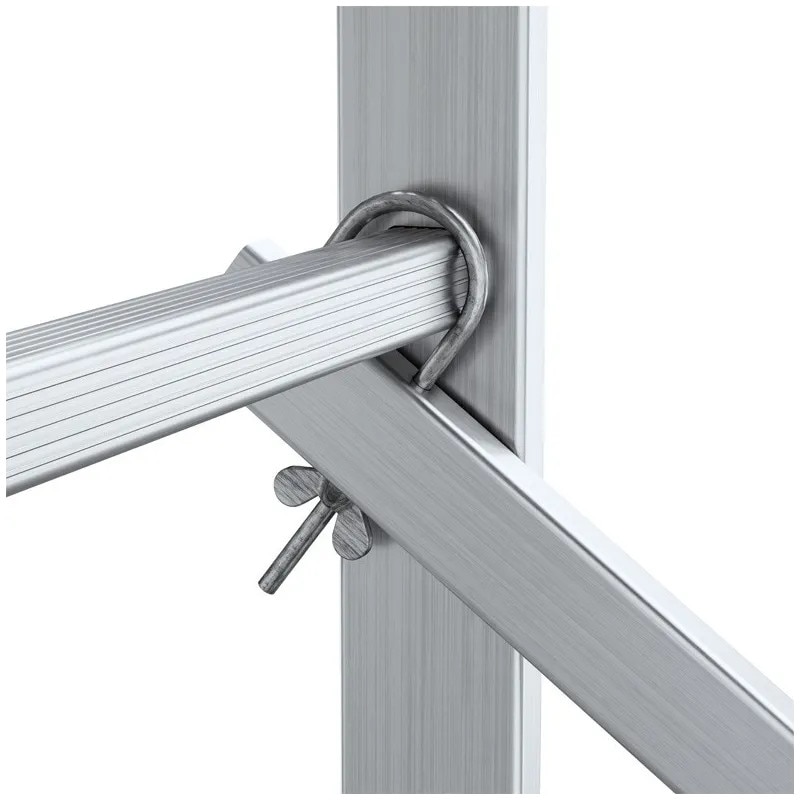Schela Din Aluminiu, Baulich, 2 Tronsoane, 200cm, 2x8 Trepte, Usoara ...