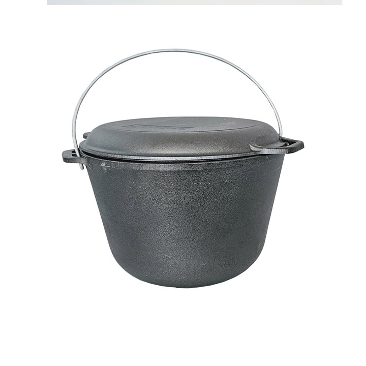 Ceaun cu capac Tigaie din fonta