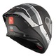Casca integrala moto MT Thunder 4 cu ochelari integrati, R25 negru-gri mat, M 57-58cm
