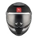 Casca integrala moto MT Thunder 4 cu ochelari integrati, R25 negru-gri mat, M 57-58cm