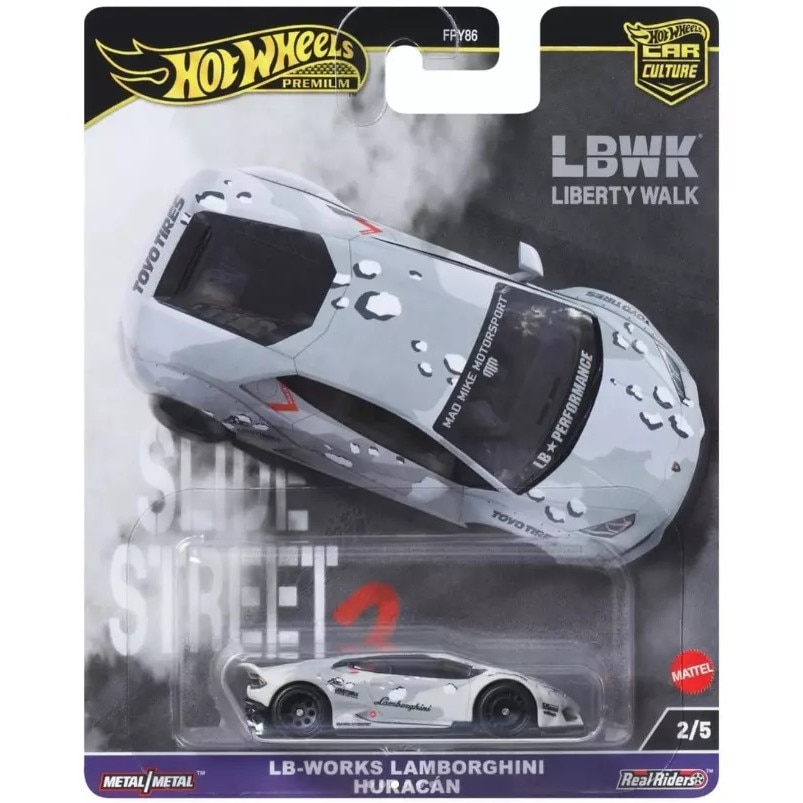 Masinuta metalica Hot Wheels Premium, Car Culture, Slide Street 2