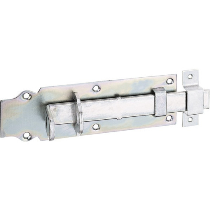 Zavor Metalic Universal Alberts 200x64 Mm, Blocare Cu Lacat, Otel Zincat Galben
