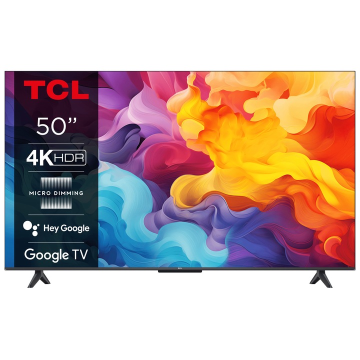 Телевизор TCL LED 50V6B, 126 cm, Smart Google TV, 4K Ultra HD, Class F