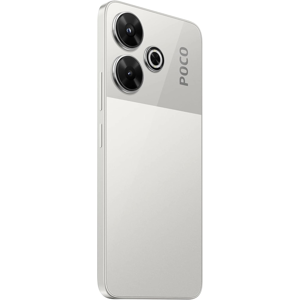 Telefon mobil Poco M6, 8GB RAM, 256GB, Silver - eMAG.ro