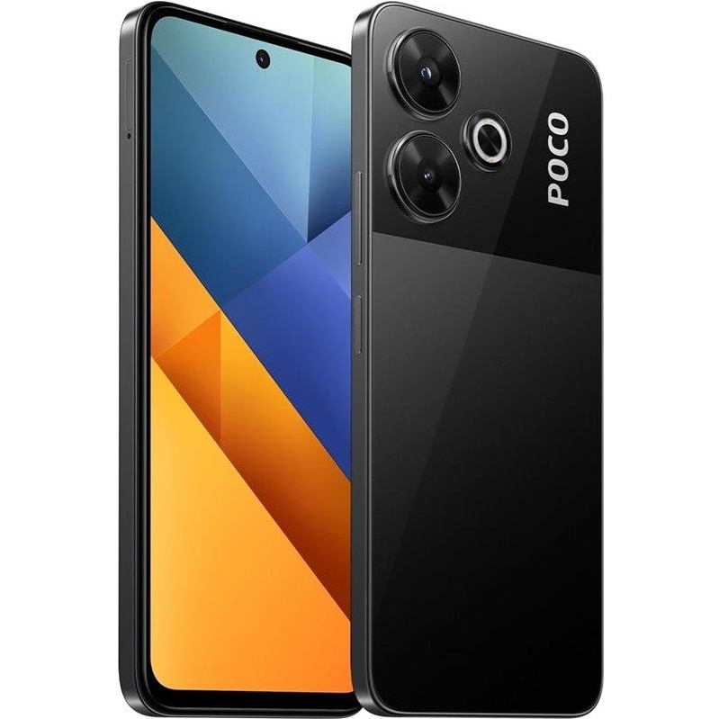 Telefon mobil Poco M6, 6GB RAM, 128GB, Black