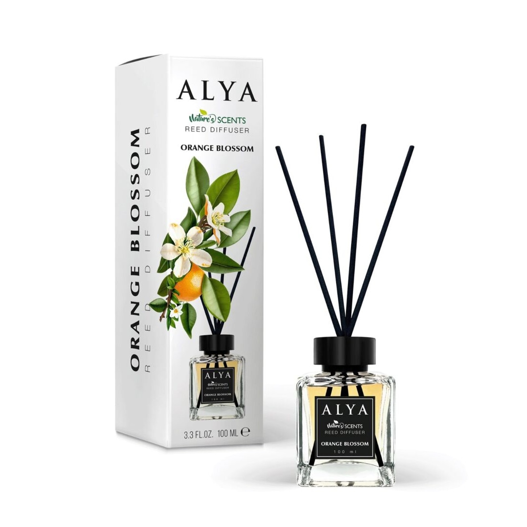 Deodorant de Camera Orange Blossom, Alya, Reed Diffuser, 100ml