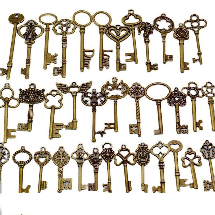 Комплект ключодържатели, Sunmostar, сплав, 36 бр.