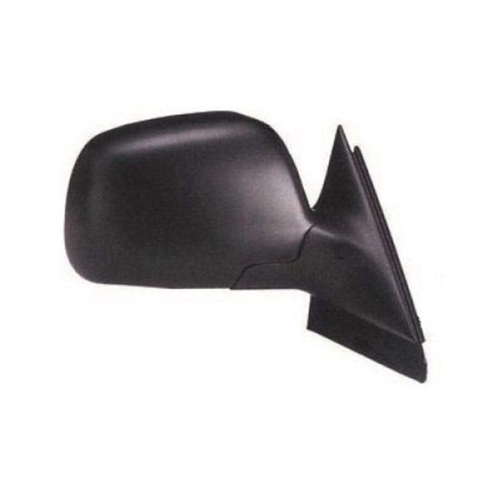 Külső tükör Audi A4 (B5) 1994-2001 jobb oldal Nézet Max Kék Konvex Fekete ház, 5 tűs MIC modell, elektromos fűtés