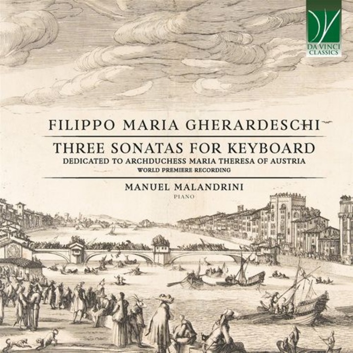 Manuel Malandrini - Filippo Maria Gherardeschi: Three Sonatas For Keyboard (dedi (CD)