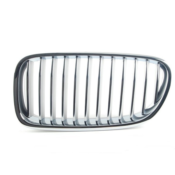 RapidAuto, Hűtőrács Bmw Series 5 (F10/F11), 2009.12-2017.08., jobb, króm/ezüst, 51137261356, 201905-4