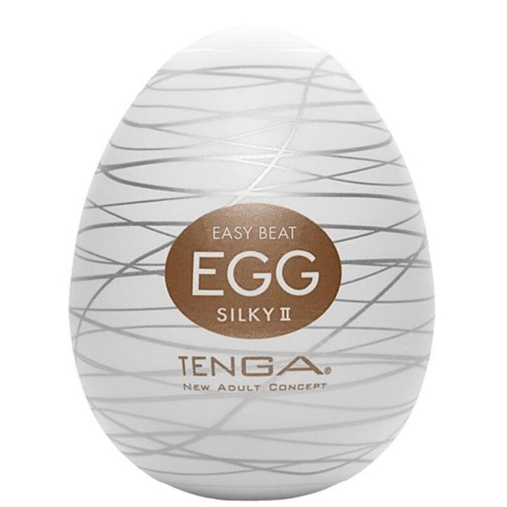 Masturbator vagin TENGA SILKY II EGG, 6.1 cm