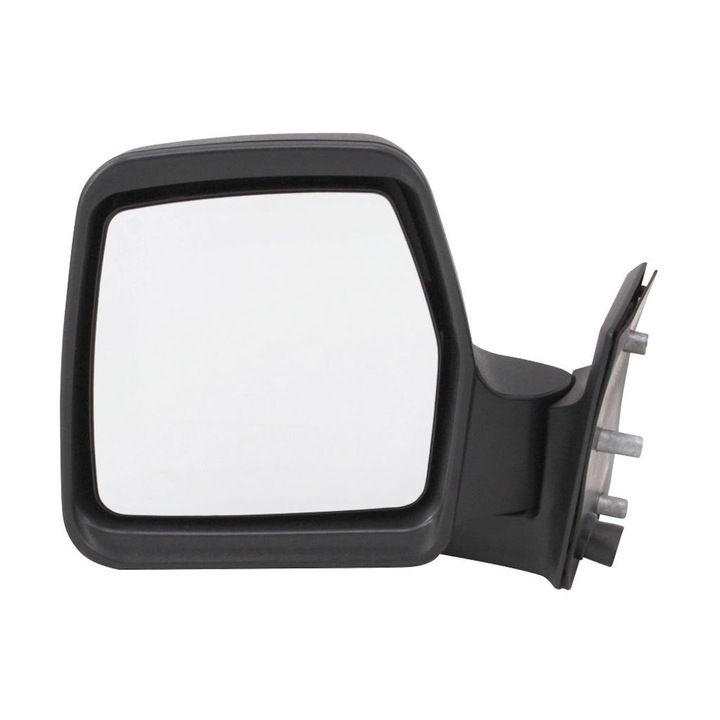 Oglinda exterioara Peugeot Expert (222/223/224), 01.1994-01.2007, Citroen Jumpy (U6U), 10.1995-01.2007, Fiat Scudo (220), 01.1995-02.2007, Stanga, Crom, manuala, Fara incalzire, carcasa neagra, Convex, BestAutoVest 1473603077, 8148HC, 8148JZ, 8148NP, 9790