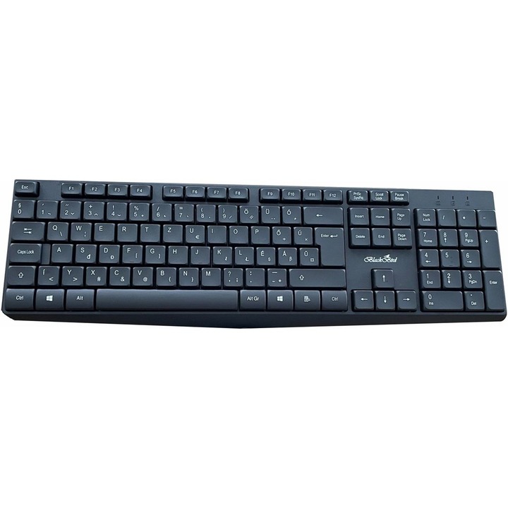 BlackBird BH1486 Vezetékes Billentyűzet Black HU, 241215, Billentyűzet