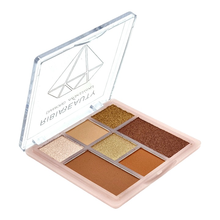 Szemhéjfesték paletta Ribia Beauty Nude