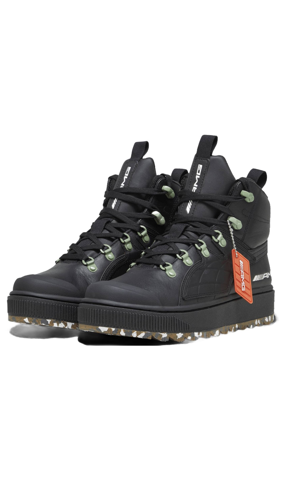 Мъжки ботуши, Puma, MAPF1 Ren Boot, Material Leather, Mercedes F1