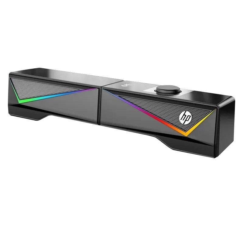 Soundbar HP DHE6005 6W, 360 surround sound, LED multicolor