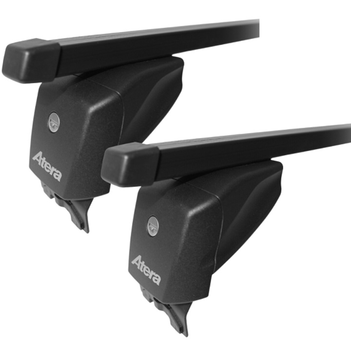 Set complet bare transversale auto ATERA DXT, lungime 1370 mm, capacitate sustinere 100 kg, din otel