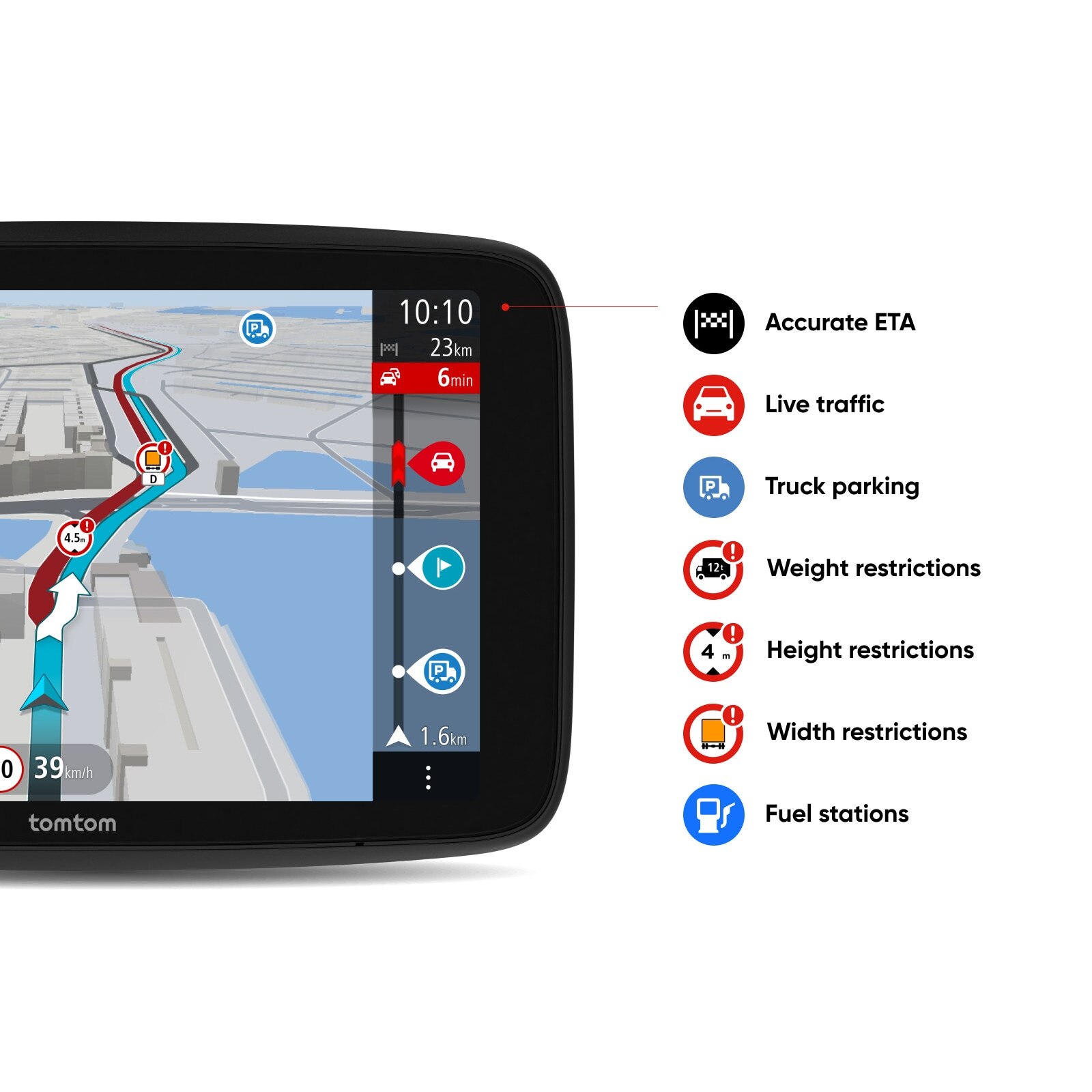 Sistem de navigatie camioane TomTom GO Expert 7 World Map - eMAG.ro