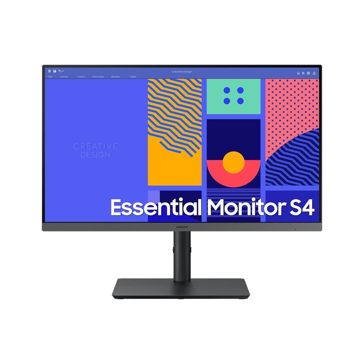 Monitor, Samsung, LED, Full HD, Többszínű
