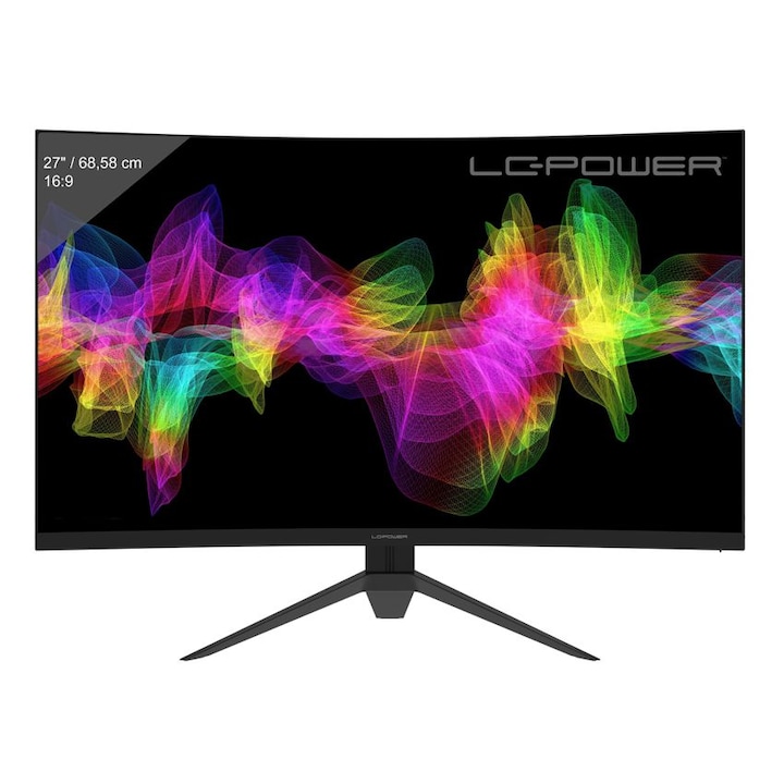 LC Power 27" LC-M27-QHD-165-C LED Curved, 234892, Monitor