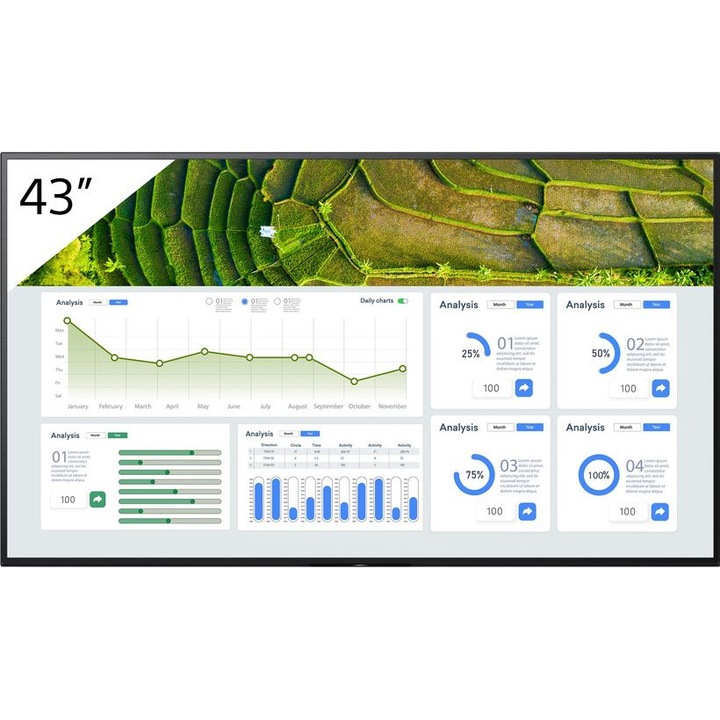 Sony 43" FW-43BZ30L IPS LED Display, 231685, Monitor
