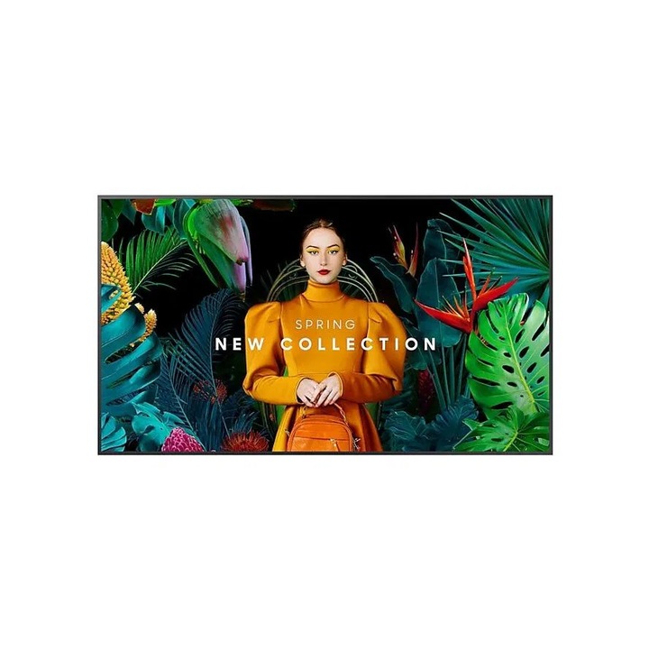 Samsung LH85QBCEBGCXEN tartalomszolgáltató (signage) kijelző Laposképernyős digitális reklámtábla 2, 16 M (85") Wi-Fi 350 cd/m² 4K Ultra HD Fekete Tizen 16/7 (LH85QBCEBGCXEN)