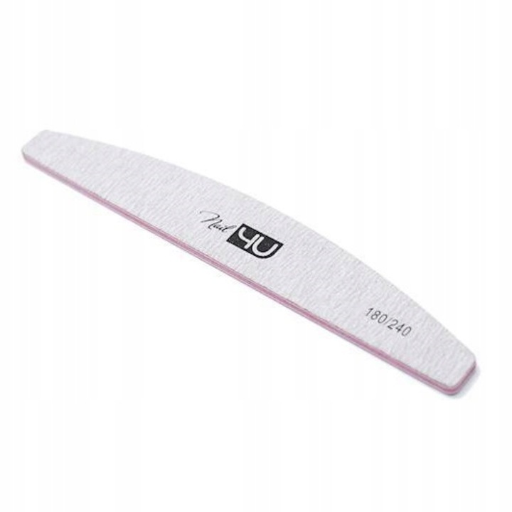 Set 25 Pile cosmetice NAIL4U Basic NAKED LODKA, gradatie 180/240