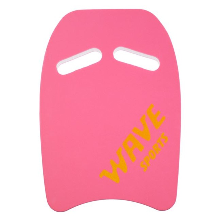 Дъска за плуване за деца, с дръжки, Wave Sports, 5+ години, Фуксия, 38x28 см, PICM-WS-A02