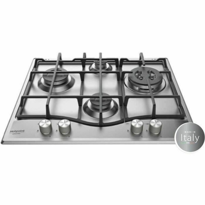 Hotpoint PNN 641 IX beépíthető főzőlap, gáz, 4 égős, rozsdamentes acél, 60cm