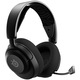 Casti gaming wireless SteelSeries Arctis Nova 5 pentru PC/PS4|5, Switch, Mobile, Mac, Oculus Quest 2, USB/Wireless/Bluetooth, drivere 40 mm, microfon retractabil Arctis ClearCast Gen2, Bidirectional Noise Canceling, autonomie pana la 60 ore, negru