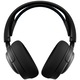 Casti gaming wireless SteelSeries Arctis Nova 5P pentru PC/PS4|5, Switch, Mobile, Mac, Oculus Quest 2, USB/Wireless/Bluetooth, drivere 40 mm, microfon retractabil Arctis ClearCast Gen2, Bidirectional Noise Canceling, autonomie pana la 60 ore, negru