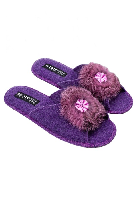 Papuci de dama, Belsta, Silentiosi, Mov, 41