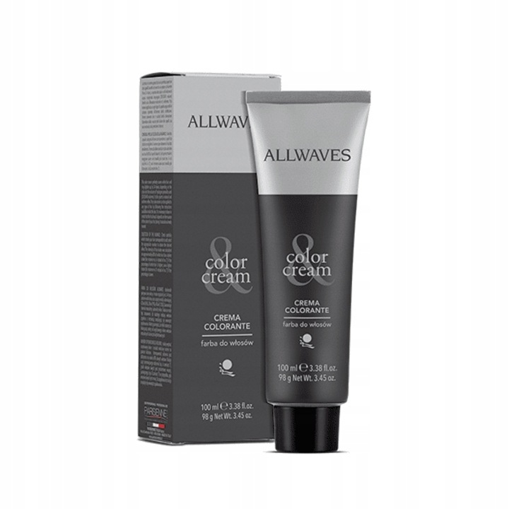 Vopsea de par, Allwaves, 7.44, Rosu, 100ml