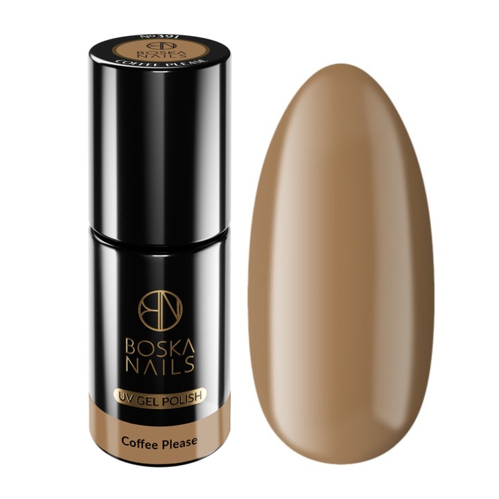Oja hibrida Boska Nails Coffee Please, 6ml