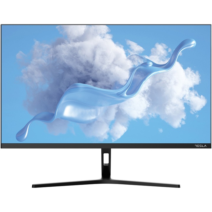 Tesla 24MC645BF LED IPS 23.8" monitor, Full HD (1920x1080), 100 Hz, 6 ms, AMD FreeSync™, Anti-glare, 2x3W hangszórók, HDMI, Display Port, VGA, USB Type-C (5V/15W, Display Port), fekete