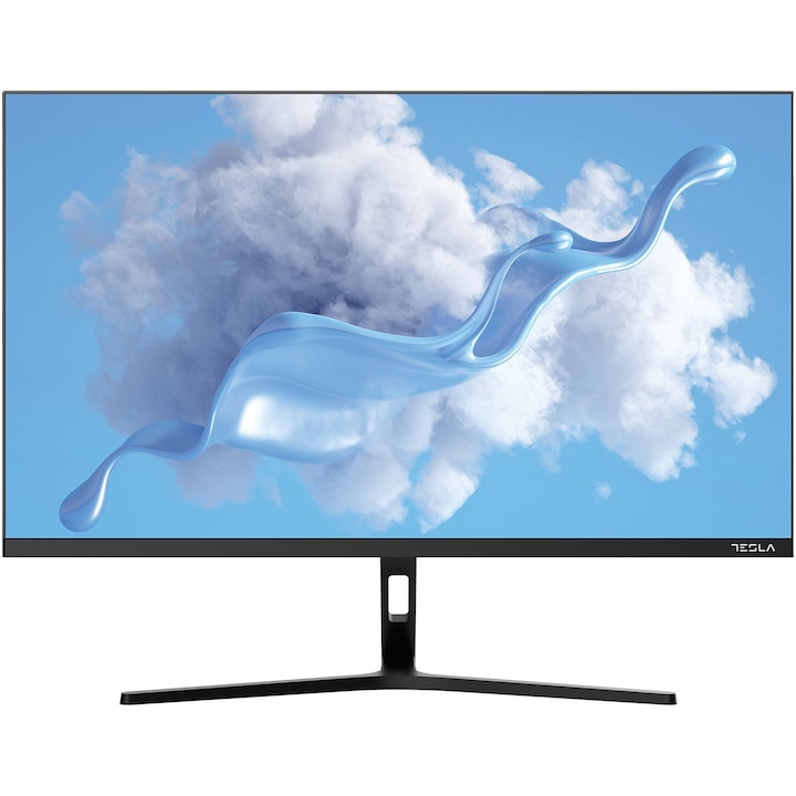 Tesla 24MC645BF LED IPS 23.8" monitor, Full HD (1920x1080), 100 Hz, 6 ms, AMD FreeSync™, Anti-glare, 2x3W hangszórók, HDMI, Display Port, VGA, USB Type-C (5V/15W, Display Port), fekete