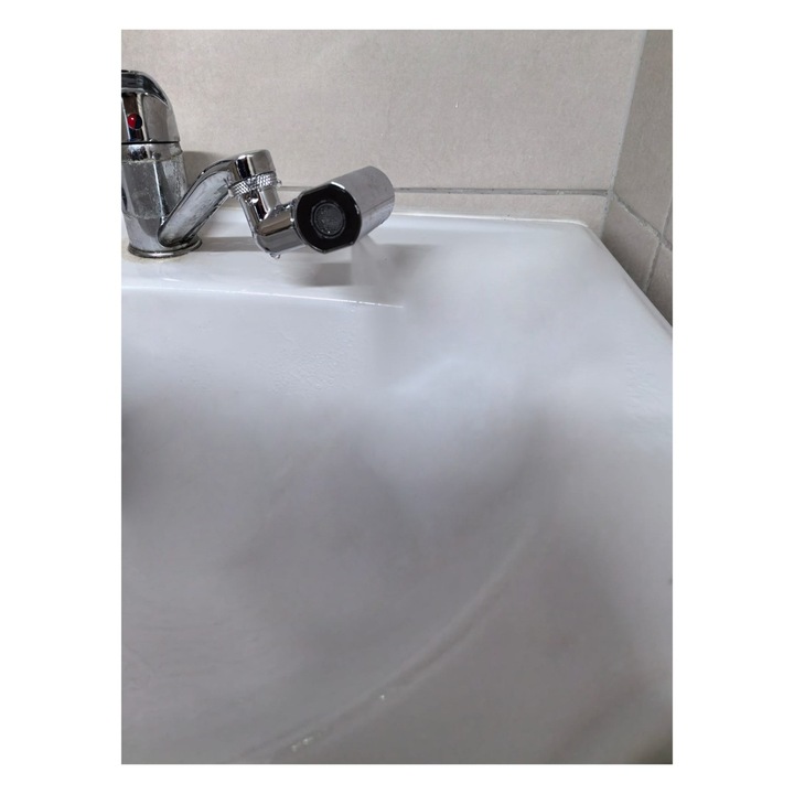 Perlator multifunctional, 4 moduri de apa, tip fantana, functionabil la robinetul din casa sau de afara, MVD