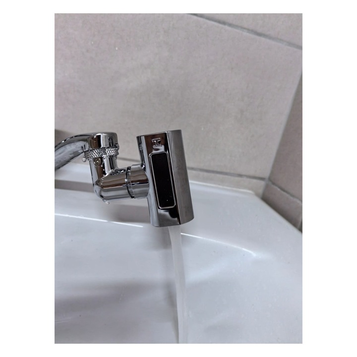 Perlator multifunctional, 4 moduri de apa, tip fantana, functionabil la robinetul din casa sau de afara, MVD