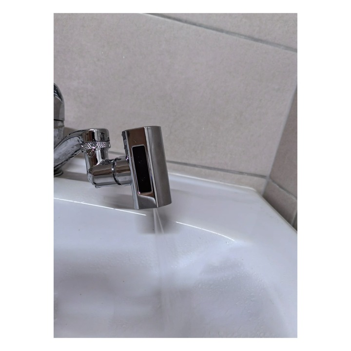 Perlator multifunctional, 4 moduri de apa, tip fantana, functionabil la robinetul din casa sau de afara, MVD