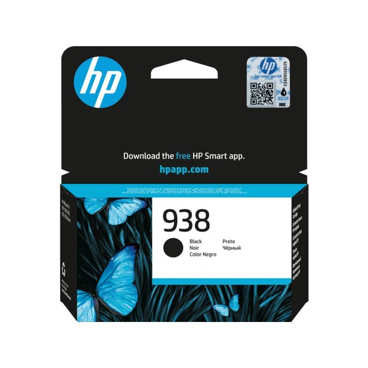 Cartus imprimanta inkjet HP 4S6X8PE, negru, 800 pagini