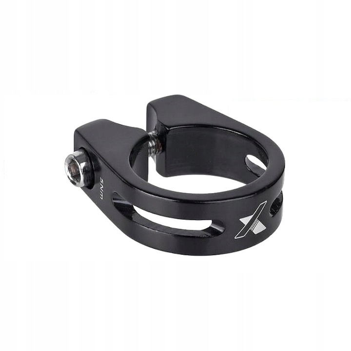 Colier Sa Bicicleta, Prox, 34,9x15 mm, Cu Cheie Hexagonala, Otel, Negru