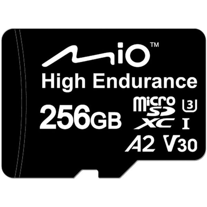 Card micro SD High Endurance Mio MiVue 256GB U3, V30, A2 pentru camera auto
