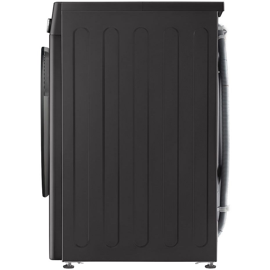 Masina spalat cu uscator LG F4DR711S2BA, Spalare 11 kg / Uscare 6kg, 1400 RPM, Motor Direct Drive Inverter, Spa, Turbo Wash 39, Wi-Fi, Clasa D, Autodose, Negru